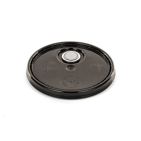 Plastic Pail Lid, Flexspout, Black MPN:N2100F/UN-B