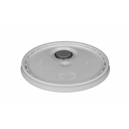 White Plastic Pail Lid, w/Flexspout MPN:N2100F/UN-W