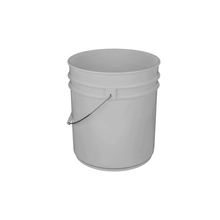 5 Gal. Straight Sided Plastic Pail, Open Head MPN:N2150W-SS