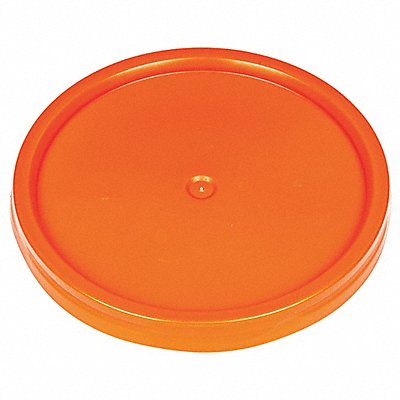 Plastic Pail Lid Orange Plastic MPN:ROP2100CVR-TT-OR