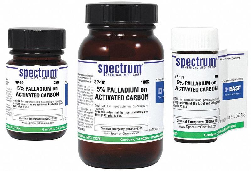 Palladium on Activated Carbon 5g MPN:SP-101