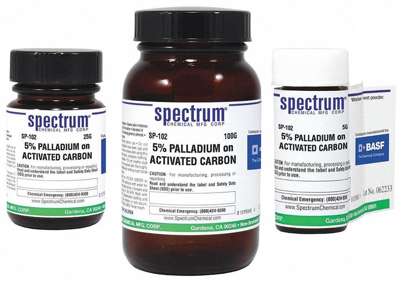 Palladium on Activated Carbon 5g MPN:SP-102