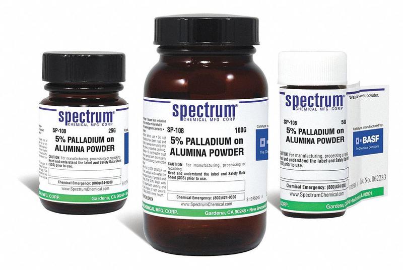 Palladium on Alumina Lab Grade 5g MPN:SP-108