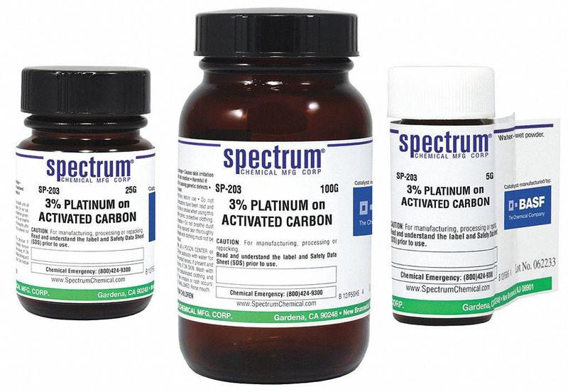 Platinum on Activated Carbon APHA N 5g MPN:SP-203