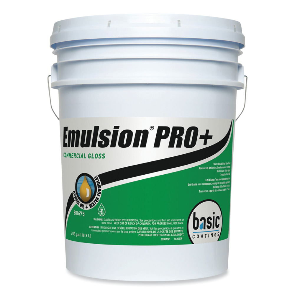 Betco Emulsion Pro+ Floor Finish And Sealer, 5 Gallon MPN:B06750512