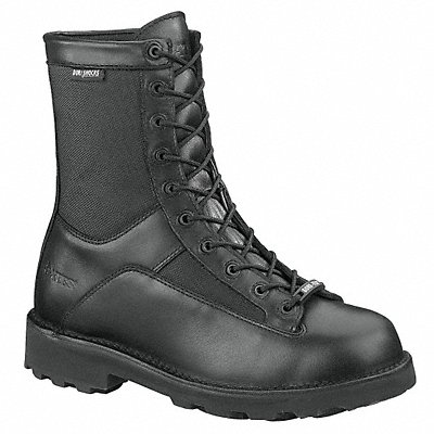 H0411 Boots 5M Black Front Lace/Side Zipper PR MPN:E03140