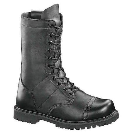 Men's Military/Tactical Boot, Plain Toe, EW, 11 in Height, Black MPN:E02184