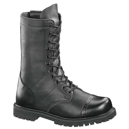 Men's Military/Tactical Boot, Plain Toe, EW, 11 in Height, Black MPN:E02184