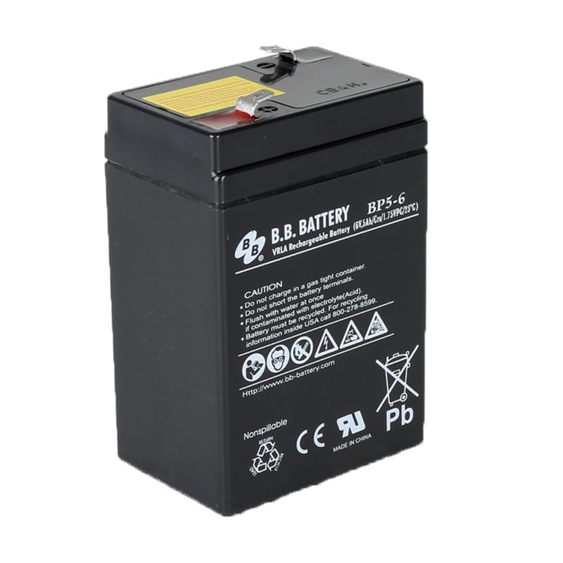 B & B BP Series Battery, BP5-6, B-SLA650 (Min Order Qty 3) MPN:B-SLA650