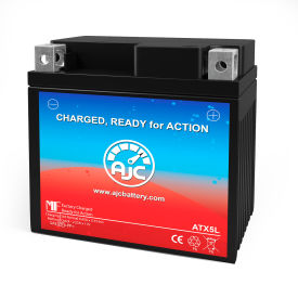 AJC® TAOTAO ATA-125H 125CC ATV Replacement Battery 2011-2014 12V B AJC-PS-ATX5L-514899