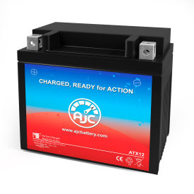 AJC® Cagiva Raptor 650CC Motorcycle Replacement Battery 2001 12V B AJC-PS-ATX12-511561