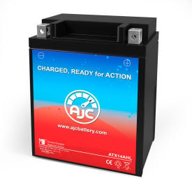 AJC® Ski-Doo Skandic LT 440F 437CC Snowmobile Replacement Battery 2003-2006 12V B AJC-PS-ATX14AHL-521983