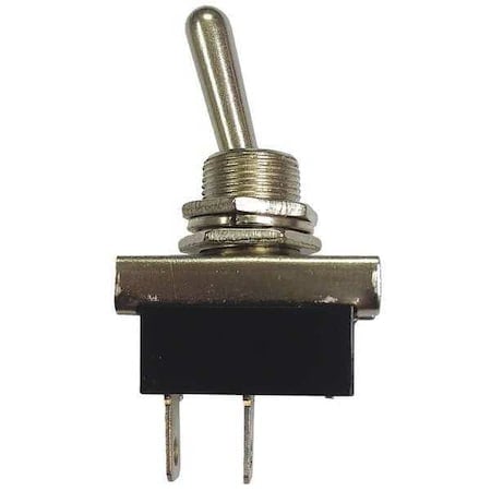 Toggle Switch, SPST, Silver MPN:20509