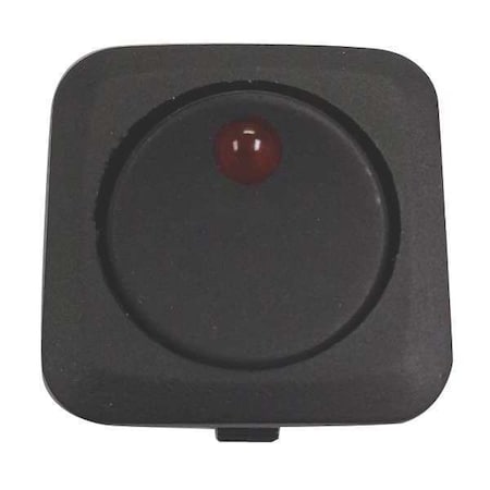 Rocker Switch, SPST, Panel Mount, Black MPN:20550