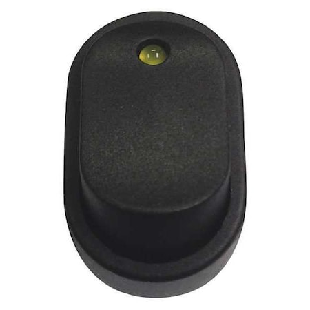 Rocker Switch, Panel Mount, Black, Off/On MPN:20554