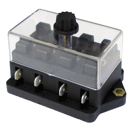 Fuse Block, Black, Slip On MPN:30110