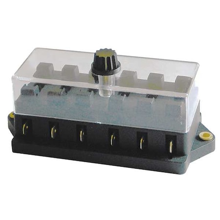 Fuse Block, Black, Slip On MPN:30111