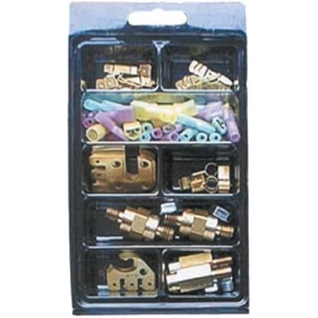 Vinyl Ring Terminal, 25 pieces, 12-10 AWG MPN:30995