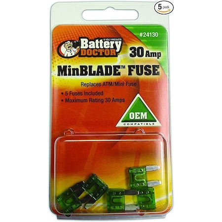 Automotive Fuse, 5A, Not Rated MPN:24105