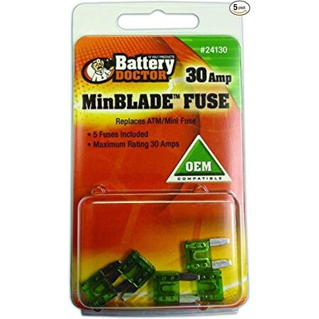 Automotive Fuse, 7.5A, Not Rated MPN:24107