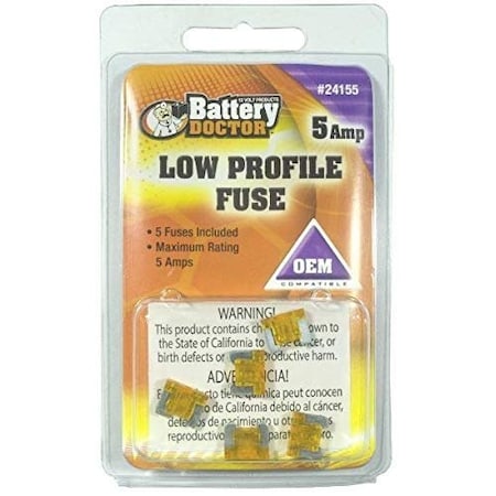 3 Amp Low Profile Fuse - Bulk - Tan MPN:24155