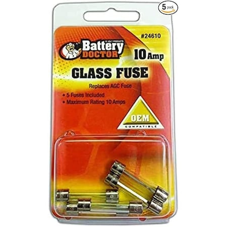 Glass Fuse, AGC Series, 15A MPN:24615