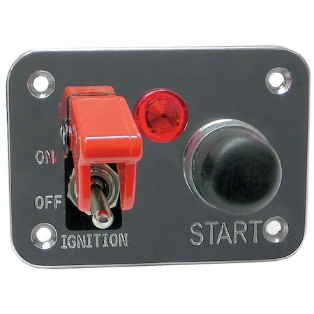 Start/Ignition Panel, Silver, Copper MPN:20280
