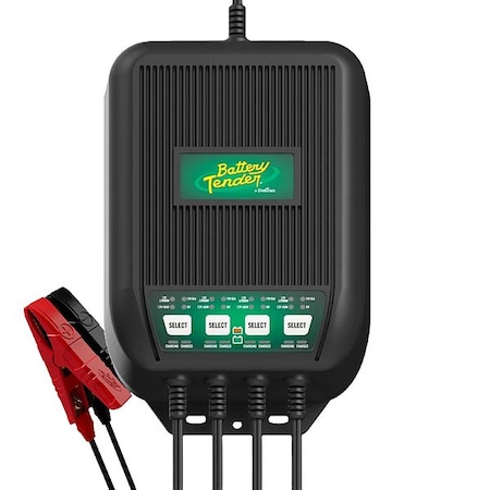 12 AMP, 12V Selectable - 4 Bank Marine MPN:022-1004-DL-WH