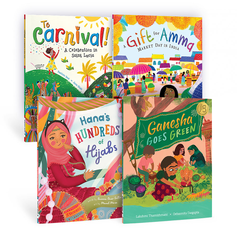 Barefoot Books 1st Grade Authentic Stories/Diverse Book Bundle, Set 2, Set Of 4 Books MPN:BBK9798888593387