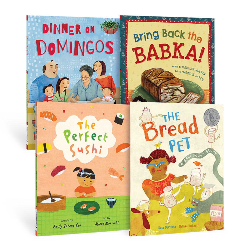 Barefoot Books 2nd Grade Food And Family Book Bundle, Set Of 4 Books MPN:BBK9798888593394