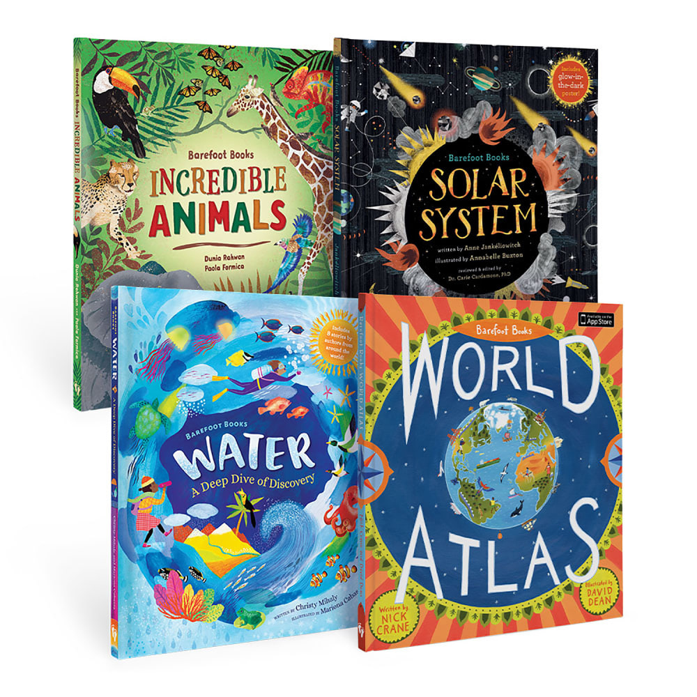 Barefoot Books 3rd Grade STEAM Book Bundle, Set Of 4 Books MPN:BBK9798888593400