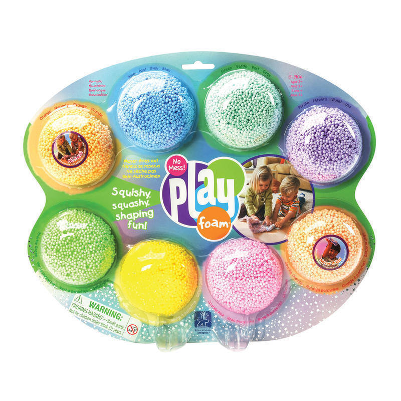 Educational Insights Playfoam Combo Pack, Assorted Colors, 8 Per Pack, Case Of 3 MPN:EI-1906BN