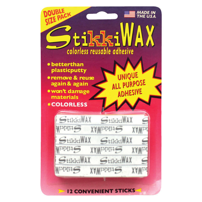 Stikkiworks Co. StikkiWAX Adhesive, 6.69 Oz, 12 Sticks Per Pack, Set Of 6 Packs MPN:STK02010BN