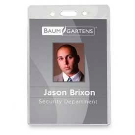 Baumgartens® ID Badge Holder Vertical 2-5/8