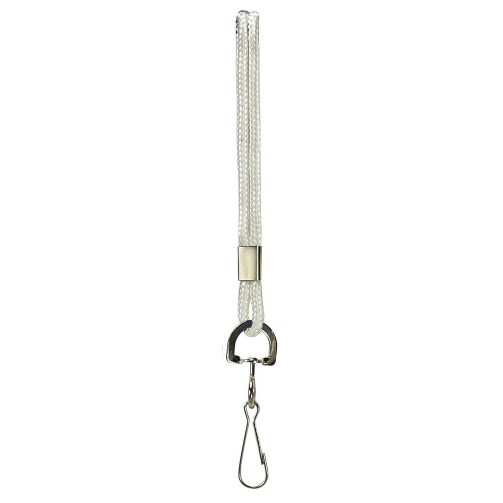 Baumgartens Lanyards, 38in, White, Pack Of 24 MPN:BAUM68901BN