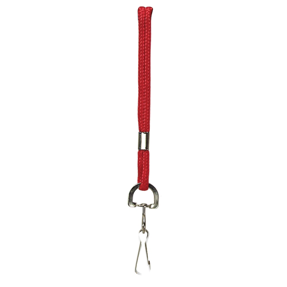 Baumgartens Lanyards, 38in, Red, Pack Of 24 MPN:BAUM68902BN