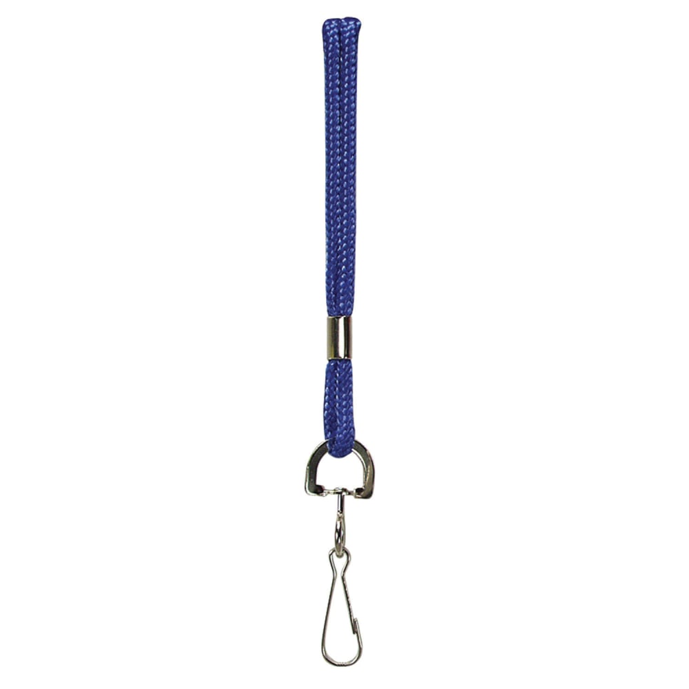 Baumgartens Lanyards, 38in, Blue, Pack Of 24 MPN:BAUM68903BN