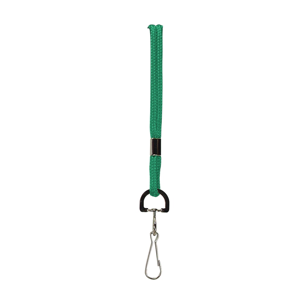 Baumgartens Lanyards, 38in, Green, Pack Of 24 MPN:BAUM68906BN