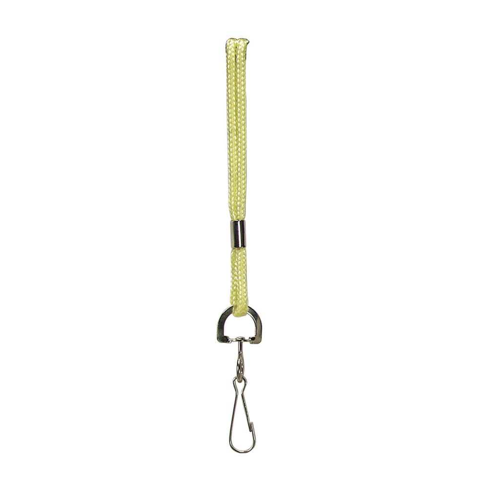 Baumgartens Lanyards, 38in, Yellow, Pack Of 24 MPN:BAUM68907BN