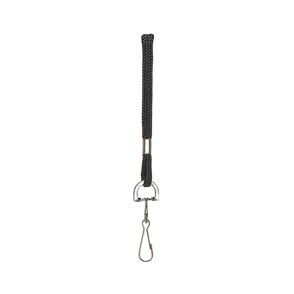 Baumgartens Lanyards, 38in, Black, Pack Of 24 MPN:BAUM68909BN