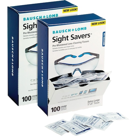 Tissues, Eyeglass, Pre-Moist, PK200 MPN:8574GMBD