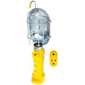 BAYCO Incandescent Trouble Light - 25' 16/3 Metal Cage with Tap SL-425A - Pkg Qty 6