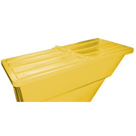 Hinged Lid for 11/5 Cu. Yd. Plastic Self-Dumping Hopper Yellow 2.2 LID YELLOW