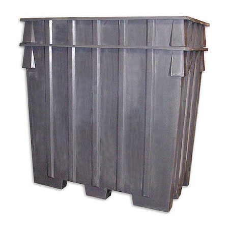 Nesting Pallet Container 45 in W, 65 in H, Gray MPN:AB-65