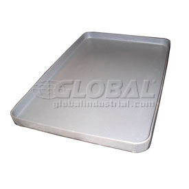 Rotationally Molded Plastic Tray 33-1/2 x24-1/2x1-1/2 Gray PBL-6