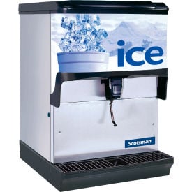 Scotsman® Ice Dispenser Counter Model Approximately 150 Lb. Storage Capacity Cube & Nugget IOD150-1