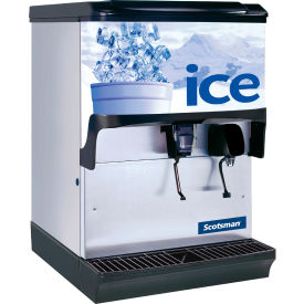 Scotsman® Ice Dispenser Counter Model Approximately 150 Lb. Storage Capacity with Water Fill IOD150WF-1