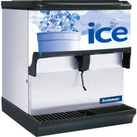 Scotsman® Ice Dispenser Counter Model Approximately 200 Lb. Storage Capacity Cube & Nugget IOD200-1