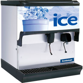 Scotsman® Ice Dispenser Counter Model Approximately 200 Lb. Storage Capacity with Water Fill IOD200WF-1