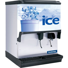 Scotsman® Ice Dispenser Counter Model Approximately 250 Lb. Storage Capacity with Water Fill IOD250WF-1